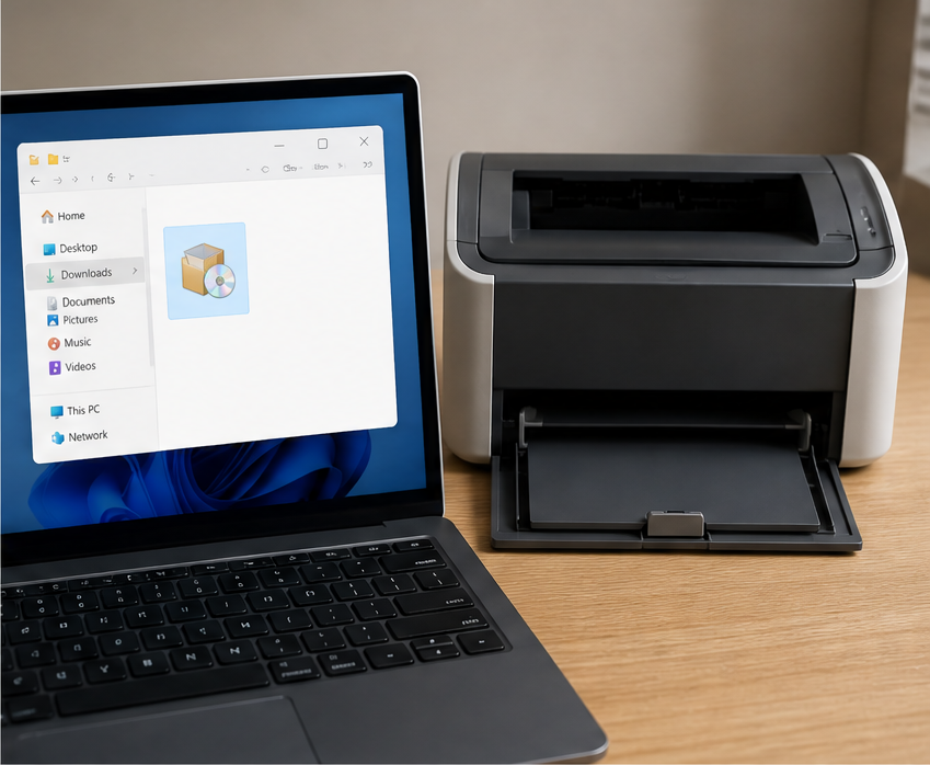 佳能 LBP2900 驱动下载安装完整步骤：Windows 11 64 位从型号确认到测试页排查步骤图 3