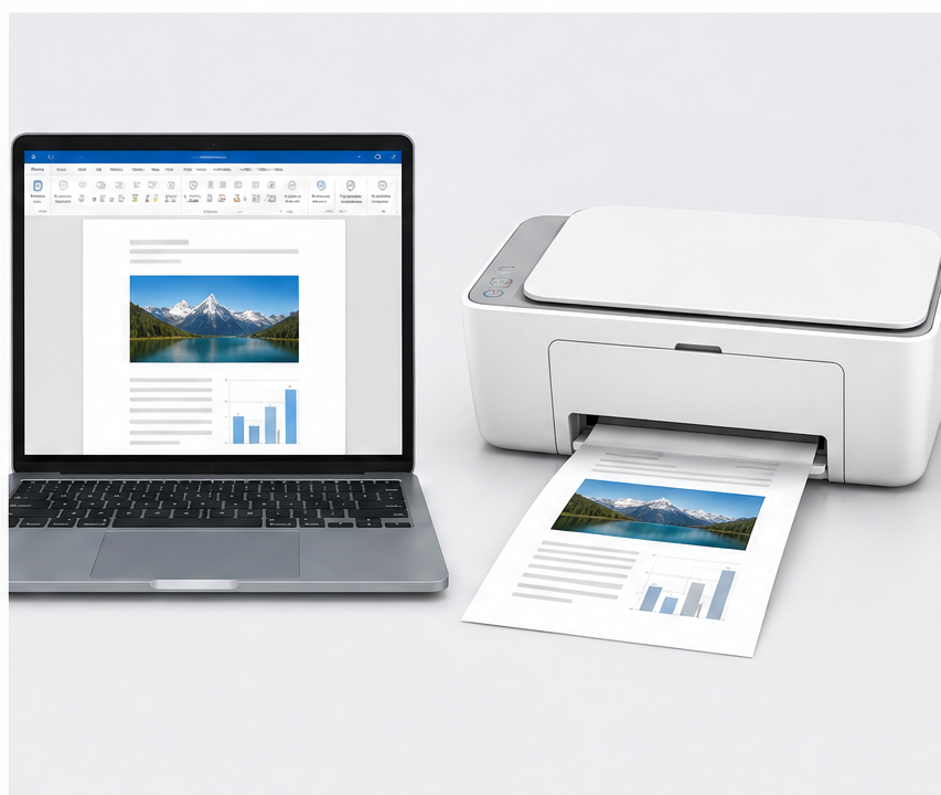惠普 2720 驱动下载安装完整步骤:Windows 11 64 位从型号确认到测试页排查步骤图 6
