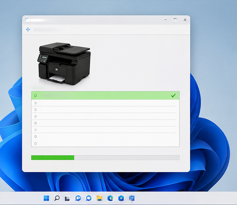 惠普 HP LaserJet M1136 MFP 驱动下载安装教程:Windows 11 64 位完整步骤排查步骤图 4