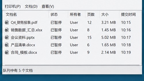 默认打印机设置检查