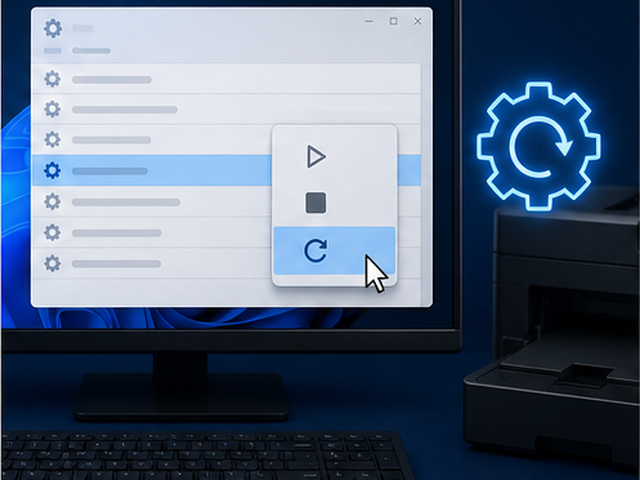 Windows 11 打印机暂停状态与驱动端口恢复步骤图 5